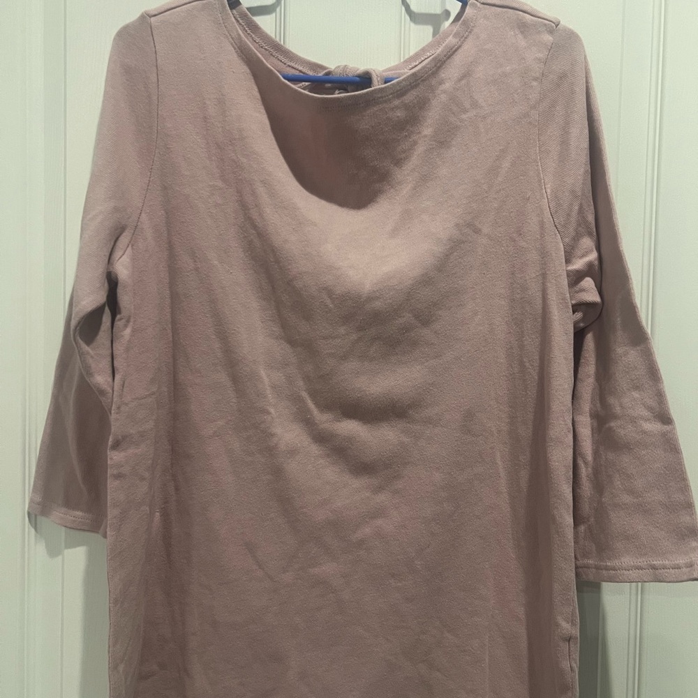 Old Navy Women's Pink Mauve 3/4 Sleeve Top